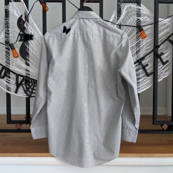 Vintage Whimsygoth Beetlejuice Butterfly Button-up - Picture 2 of 7